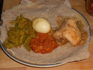 Ethiopian Food Plate
